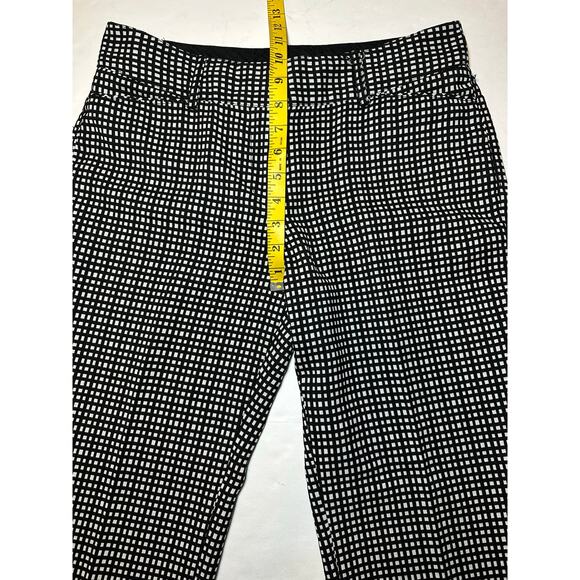 Zac & Rachel Black & White Plaid Dress Pants Career Womens Size 8 - Picture 3 of 7